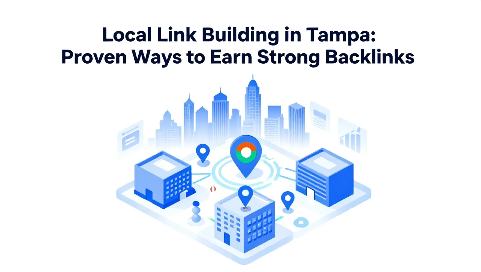 Illustration for Local link building Tampa: Proven backlinks guide