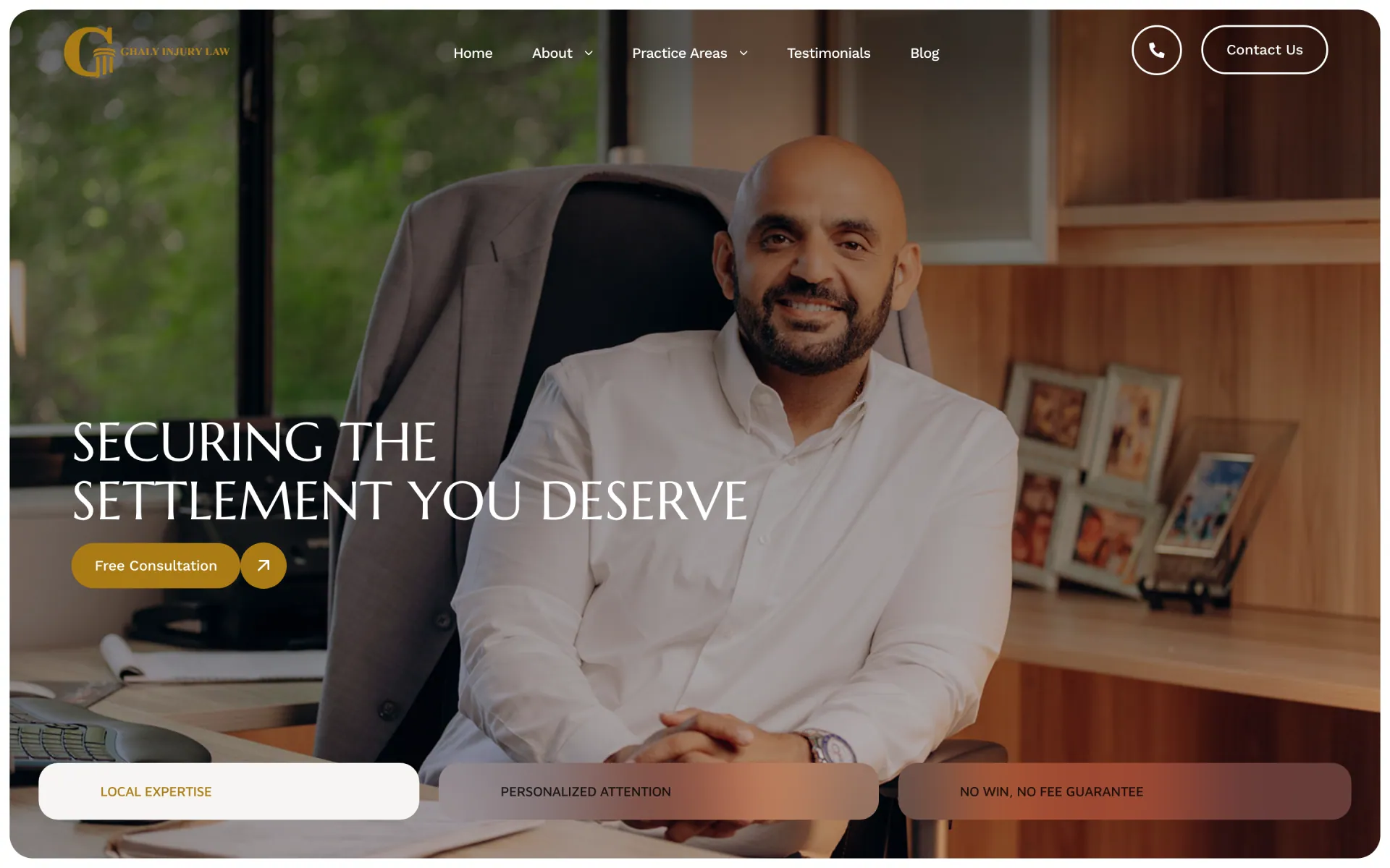 Ghaly Injury Law case study